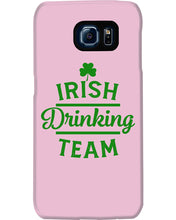 Load image into Gallery viewer, Irsih Drinking Team Green Shamrock St Patrick's Day Phone case