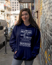 Load image into Gallery viewer, I Am A Proud Wife Of An Irish Husband Gift For Family Hoodie