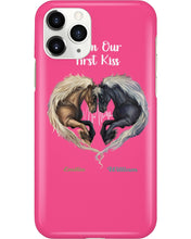 Load image into Gallery viewer, Horses From Our First Kiss Custom Name Gift For Girlfriend Phone case