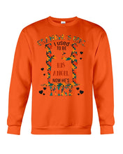 Load image into Gallery viewer, Gift For Autism Angel Grandma I Used To Be His Angel Now He's Mine Sweatshirt