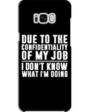 Load image into Gallery viewer, I Don't Know What I'm Doing Black And White Printed Mug Phone case