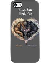 Load image into Gallery viewer, Horses From Our First Kiss Custom Name Gift For Girlfriend Phone case