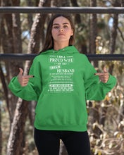 Load image into Gallery viewer, I Am A Proud Wife Of An Irish Husband Gift For Family Hoodie