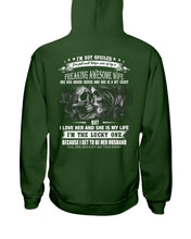Load image into Gallery viewer, Amazing Gift For Husband She Love Me So Much Skull Hoodie