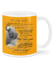 Load image into Gallery viewer, The Day I Met You Hand In Hand Gift For Wife Mug