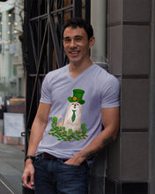 Load image into Gallery viewer, Shih Tzu With Green Tie St Patrick's Day Gift For Dog Lovers Guys V-Neck