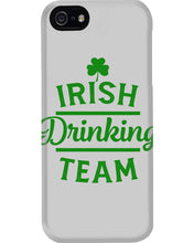 Load image into Gallery viewer, Irsih Drinking Team Green Shamrock St Patrick's Day Phone case