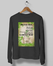 Load image into Gallery viewer, I'll Always Be By Your Side Labrador Clover St Patrick's Day Gift Sweatshirt