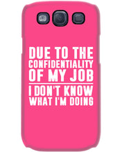 Load image into Gallery viewer, I Don't Know What I'm Doing Black And White Printed Mug Phone case