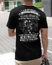 Load image into Gallery viewer, Amazing Gift For Husband She Love Me So Much Skull Guys Tee