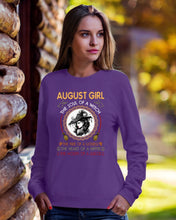 Load image into Gallery viewer, Birthday Gift For August Girl The Soul Of A Witch Sweatshirt