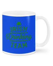 Load image into Gallery viewer, Irsih Drinking Team Green Shamrock St Patrick's Day Mug