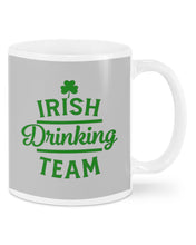 Load image into Gallery viewer, Irsih Drinking Team Green Shamrock St Patrick's Day Mug