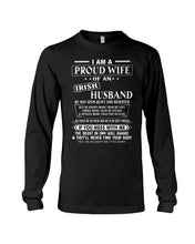 Load image into Gallery viewer, I Am A Proud Wife Of An Irish Husband Gift For Family Unisex Long Sleeve