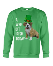 Load image into Gallery viewer, Beabull Irish Today Green St. Patrick's Day Printed Mug Sweatshirt