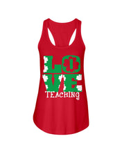 Load image into Gallery viewer, Teaching Love Clover St Patrick's Day Gift Ladies Flowy Tank