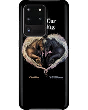 Load image into Gallery viewer, Horses From Our First Kiss Custom Name Gift For Girlfriend Phone case