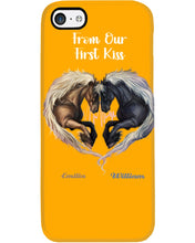 Load image into Gallery viewer, Horses From Our First Kiss Custom Name Gift For Girlfriend Phone case