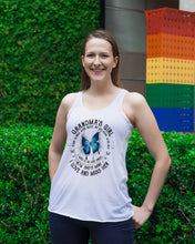 Load image into Gallery viewer, Blue Butterfly Gift For Angel Grandma Your Wings Were Ready Ladies Flowy Tank
