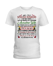 Load image into Gallery viewer, Perfect Gift For Husband Christmas Punch You In The Threat Ladies Tee