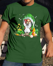 Load image into Gallery viewer, Gnome Pot Of Gold Shamrock St. Patrick's Day Printed Mug Guys Tee