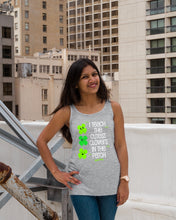 Load image into Gallery viewer, Lovely Clover Smiling I Teach The Cutest Clovers In The Patch St Patrick's Day Gift Ladies Flowy Tank