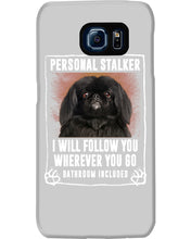 Load image into Gallery viewer, Black Pekingese Personal Stalker St. Patrick's Day Printed Mug Phone case