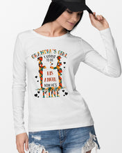 Load image into Gallery viewer, Gift For Autism Angel Grandma I Used To Be His Angel Now He's Mine Unisex Long Sleeve