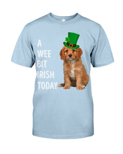 Load image into Gallery viewer, Cavapoo Irish Today Green St. Patrick's Day Printed Mug Guys Tee