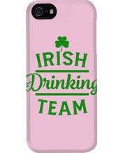Load image into Gallery viewer, Irsih Drinking Team Green Shamrock St Patrick's Day Phone case