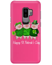 Load image into Gallery viewer, Pig Wear Plaid Shirt And Top Hat St Patrick's Day Gift Phone case