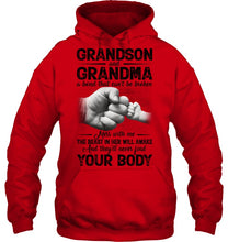 Load image into Gallery viewer, Can't Be Broken Grandma And Grandson Hoodie