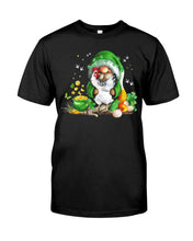 Load image into Gallery viewer, Gnome Pot Of Gold Shamrock St. Patrick's Day Printed Mug Guys Tee