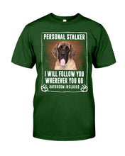 Load image into Gallery viewer, English Mastiff Personal Stalker St. Patrick's Day Printed Mug Guys Tee
