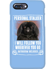 Load image into Gallery viewer, Black Pekingese Personal Stalker St. Patrick's Day Printed Mug Phone case