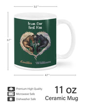 Load image into Gallery viewer, Horses From Our First Kiss Custom Name Gift For Girlfriend Mug