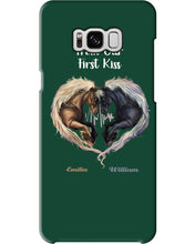 Load image into Gallery viewer, Horses From Our First Kiss Custom Name Gift For Girlfriend Phone case