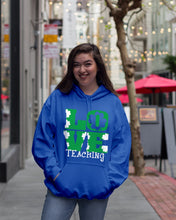 Load image into Gallery viewer, Teaching Love Clover St Patrick's Day Gift Hoodie