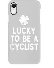 Load image into Gallery viewer, Lucky To Be A Biker Pilot Clover St Patrick's Day Gift Phone case
