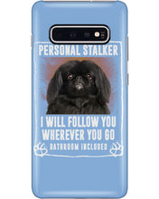 Load image into Gallery viewer, Black Pekingese Personal Stalker St. Patrick's Day Printed Mug Phone case