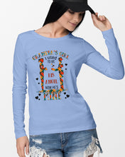 Load image into Gallery viewer, Gift For Autism Angel Grandma I Used To Be His Angel Now He's Mine Unisex Long Sleeve