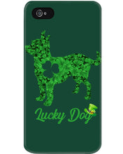 Load image into Gallery viewer, Green Chihuahua Lucky Day St Patrick's Day Gift For Dog Lovers Phone case