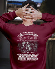 Load image into Gallery viewer, Amazing Gift For Husband She Love Me So Much Skull Sweatshirt