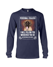 Load image into Gallery viewer, English Mastiff Personal Stalker St. Patrick's Day Printed Mug Unisex Long Sleeve