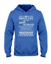 Load image into Gallery viewer, I Am A Proud Wife Of An Irish Husband Gift For Family Hoodie