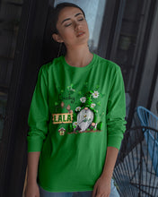 Load image into Gallery viewer, Leprechaun Gnome One Lucky Lala Clover St Patrick's Day Gift Unisex Long Sleeve
