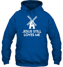 Load image into Gallery viewer, Windmill Jesus Still Loves Me Bachelorette Gift Hoodie