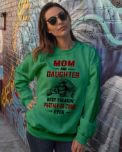 Load image into Gallery viewer, Mom And Daughter Best Freaking Partner In Crime Ever Sweatshirt