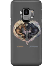 Load image into Gallery viewer, Horses From Our First Kiss Custom Name Gift For Girlfriend Phone case