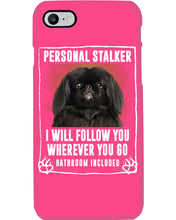 Load image into Gallery viewer, Black Pekingese Personal Stalker St. Patrick's Day Printed Mug Phone case
